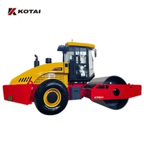 Con lăn thép đơn thủy lực đầy đủ